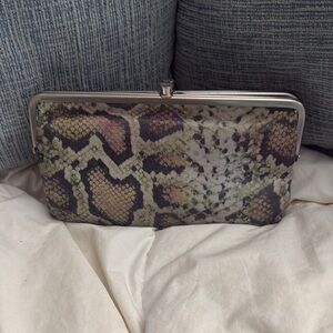 Snakeskin Clutch Bag